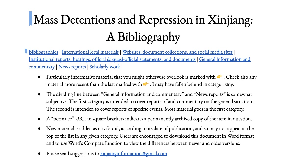 Resources Xinjiang Documentation Project Resources Xinjiang Documentation Project